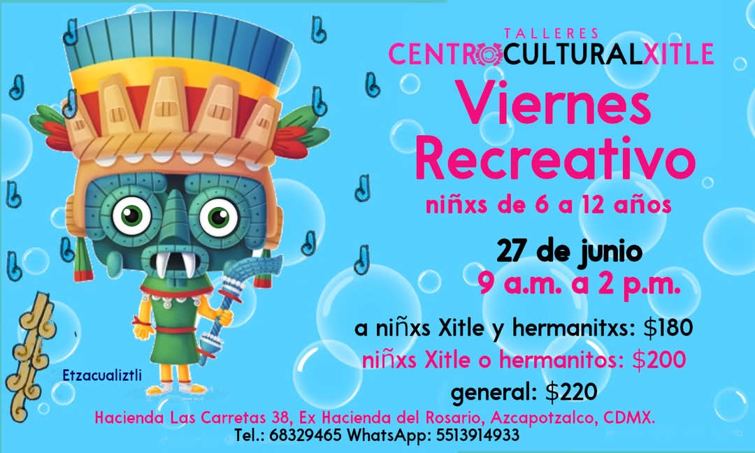 ccxitle's tweet photo. ¡Este viernes no te lo puedes perder!
¡Yoga, baile, música y haz un instrumento musical con material reciclable!🎼🧘‍♀️🧘🧘‍♂️🪇🪘🕺💃
🕘 a🕑 9 a 14 horas
🗓 27 de junio de 2025
 Trae tu lunch🍕🥗🥯🥦🥑🥝🍎 https://t.co/PCJPLbKgGP