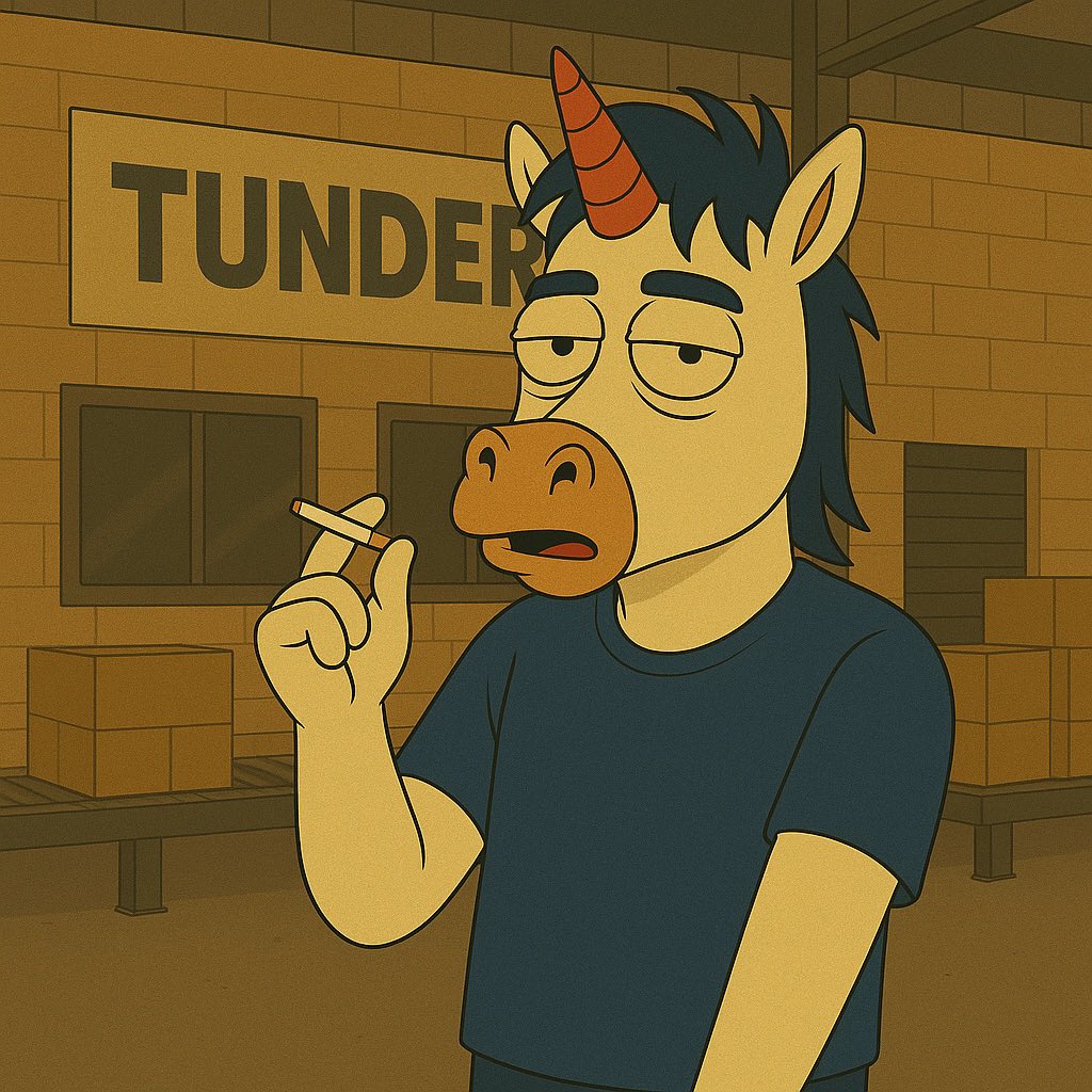 Sebastiankubpom's tweet photo. We’re chill. Our target’s way bigger 100M+  📈⚡️

$tunder #MadUnicorn https://t.co/veHjT0V9M9