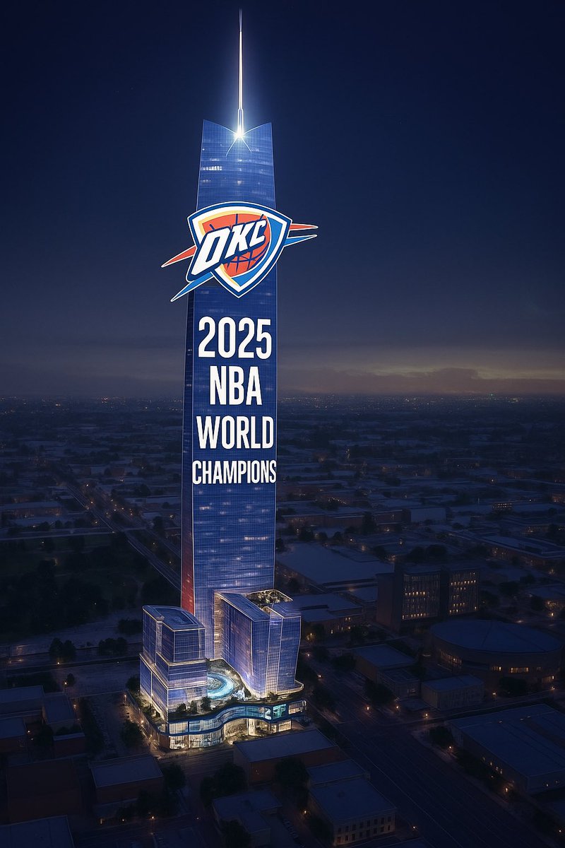 TheGreaterArea's tweet image. Best team and fans in the world.
Go @okcthunder
Build the Tower