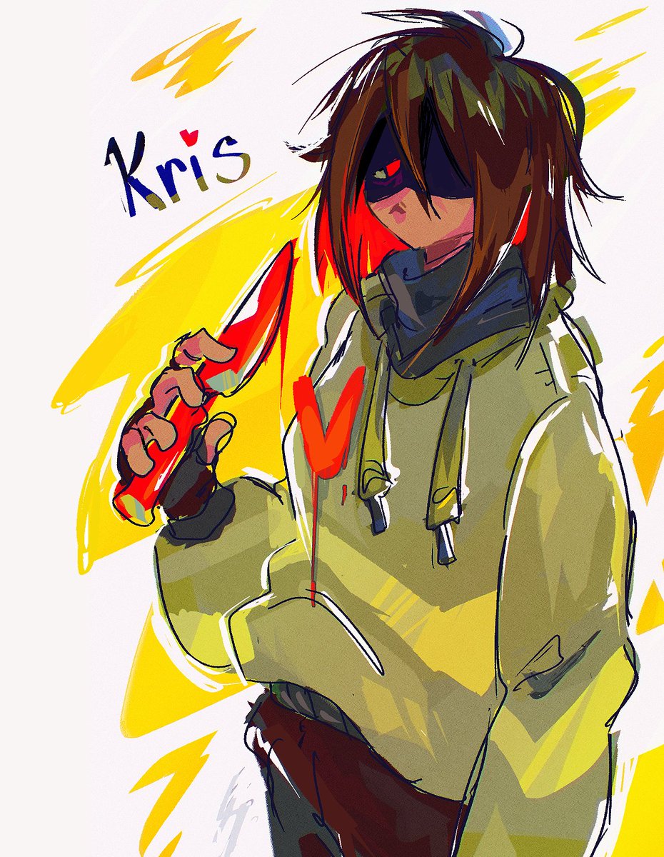 I started playing Deltarune two days ago so here's a doodle