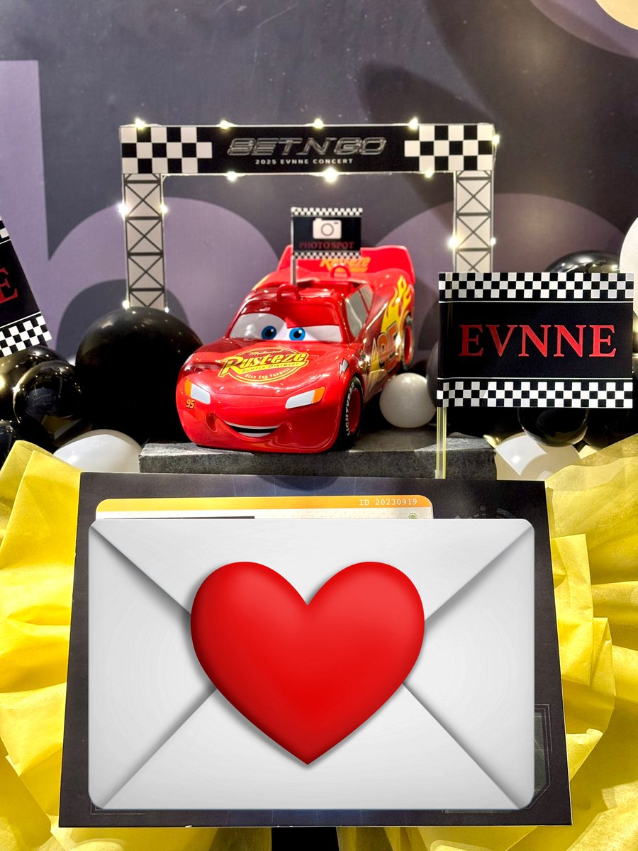 BalloonEntame's tweet image. 📍 Zepp DiverCity(TOKYO)
👤#EVNNE  #JIHOO 様宛

📃 2025 EVNNECONCERT 
　　　［SET N GO］
　　　　　JAPAN

🏁バルーンスタンド🏎️

ご依頼頂きありがとうございました🙇🏻‍♀️

#이븐 #박지후 #PARKJIHOO #パクジフ  #ジフ