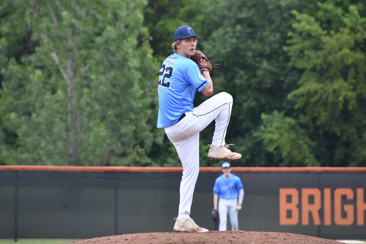 Brayden Knieper '26 had a great performance on the mound @BillFleckClassic