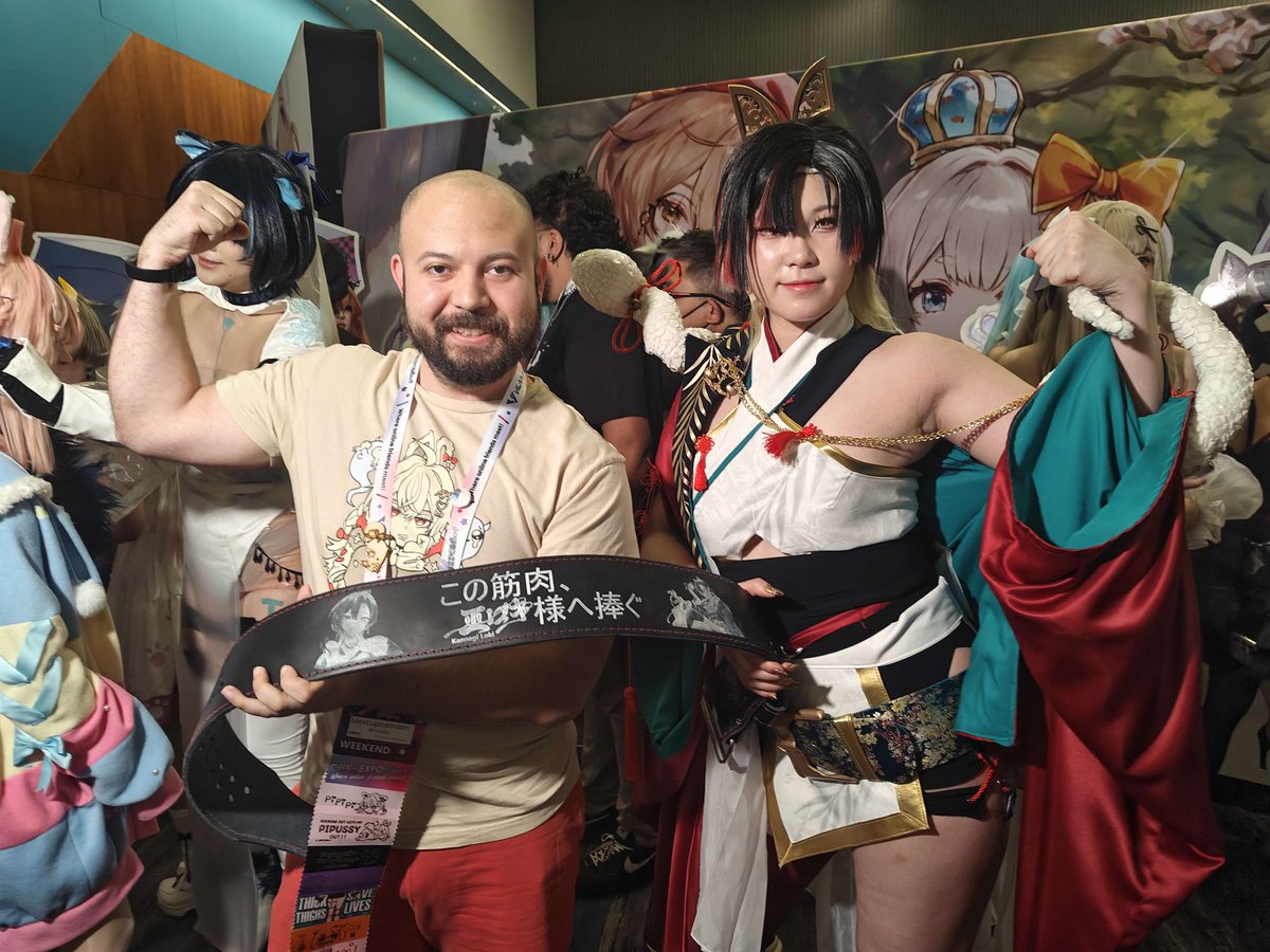 An offering to Loki-sama! 

I custom engraved and dyed this weightlifting belt to show my dedication to the church of iron and Loki-sama. (Thank you cel.cos for the photo opportunity)(日本語を勉強中ですから、文法を間違えたらごめなさい)

#巫ロキ