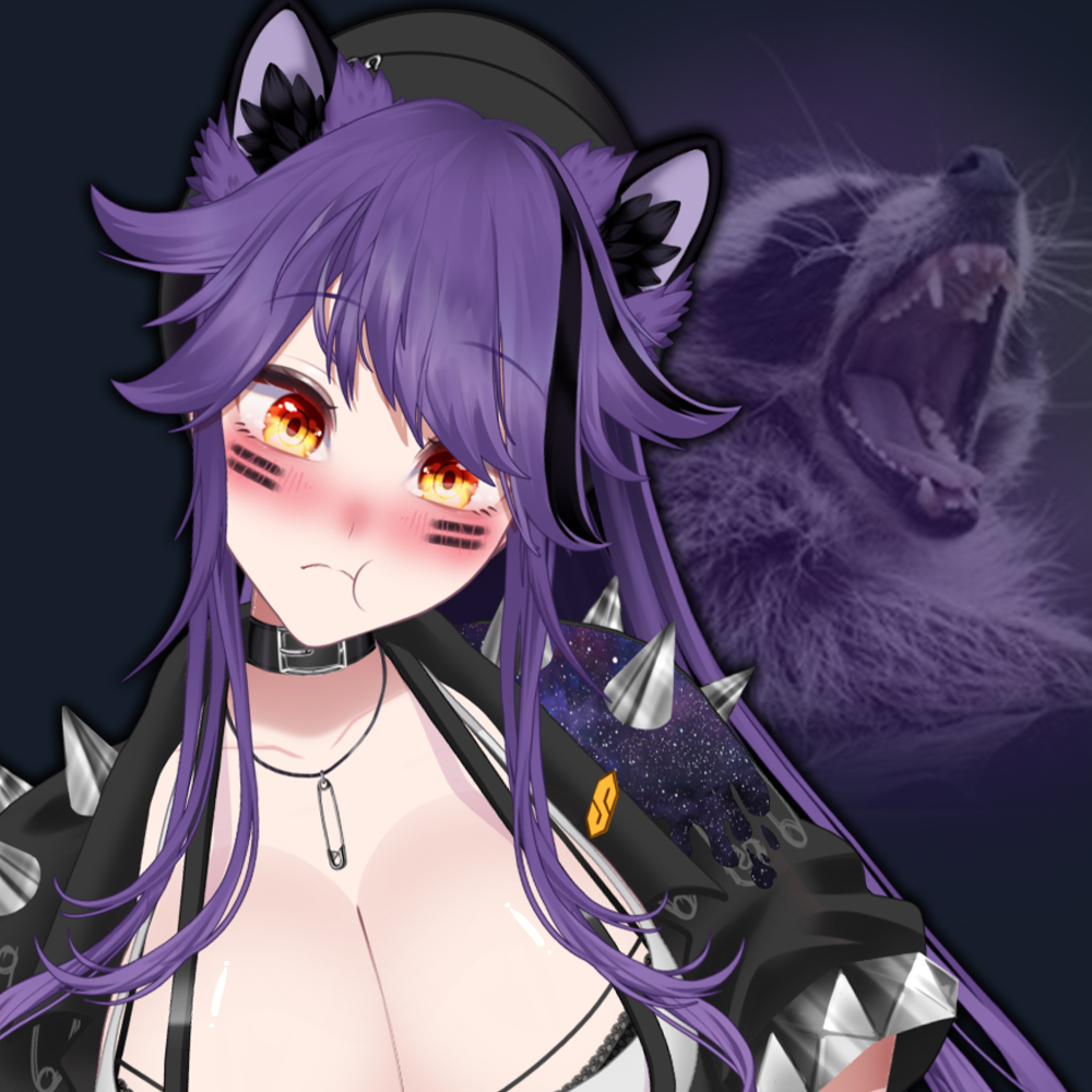 Dog VTuber says "woof", Cat VTuber says "Meow".... What does a raccoon VTuber say?