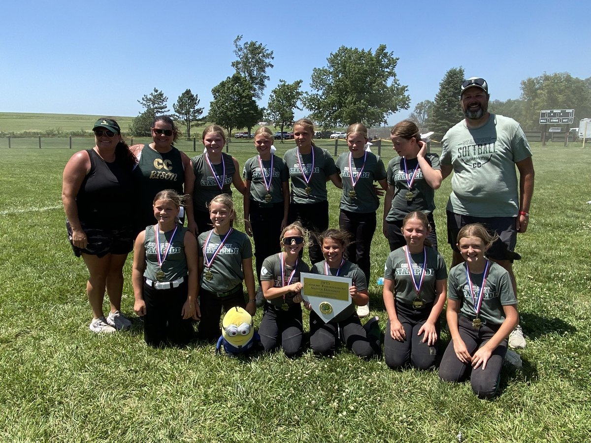 CC Bison Softball (@ccbisonsoftball) on Twitter photo Stampede 10 Gold won the silver bracket championship in the Wahoo Calvary Tournament this weekend.  Congratulations to the girls and coaches! Stampede 10 Gold won the silver bracket championship in the Wahoo Calvary Tournament this weekend.  Congratulations to the girls and coaches!