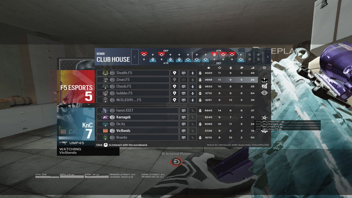 ggs to karn in <a href="/BLITZ_Rainbow6/">BLITZ R6</a> legacy, we're out of blitz