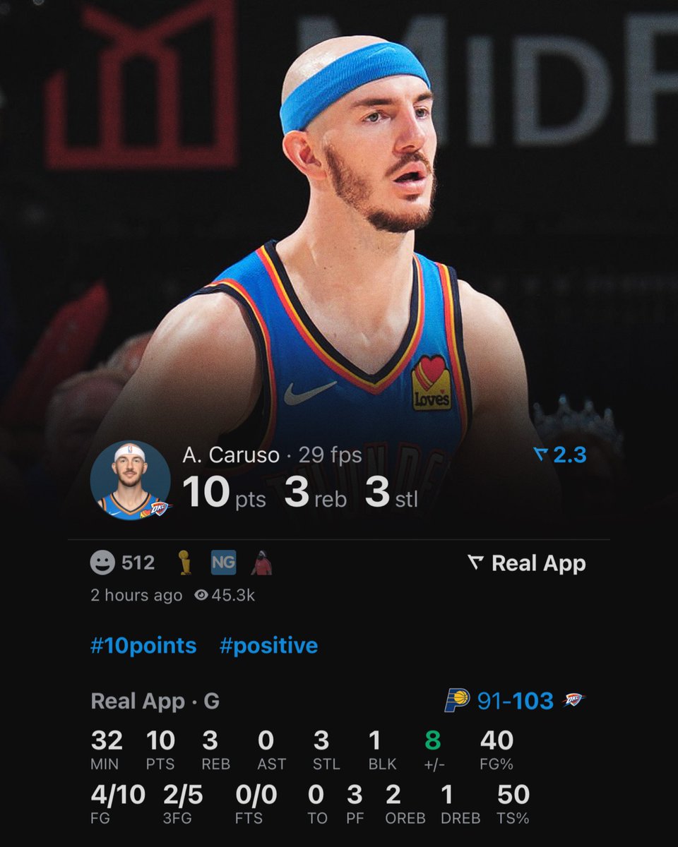 realapp's tweet photo. Alex Caruso just had the 3rd most steals in a Finals series in NBA HISTORY (17) 🤯 https://t.co/ZQFp1pdDnI