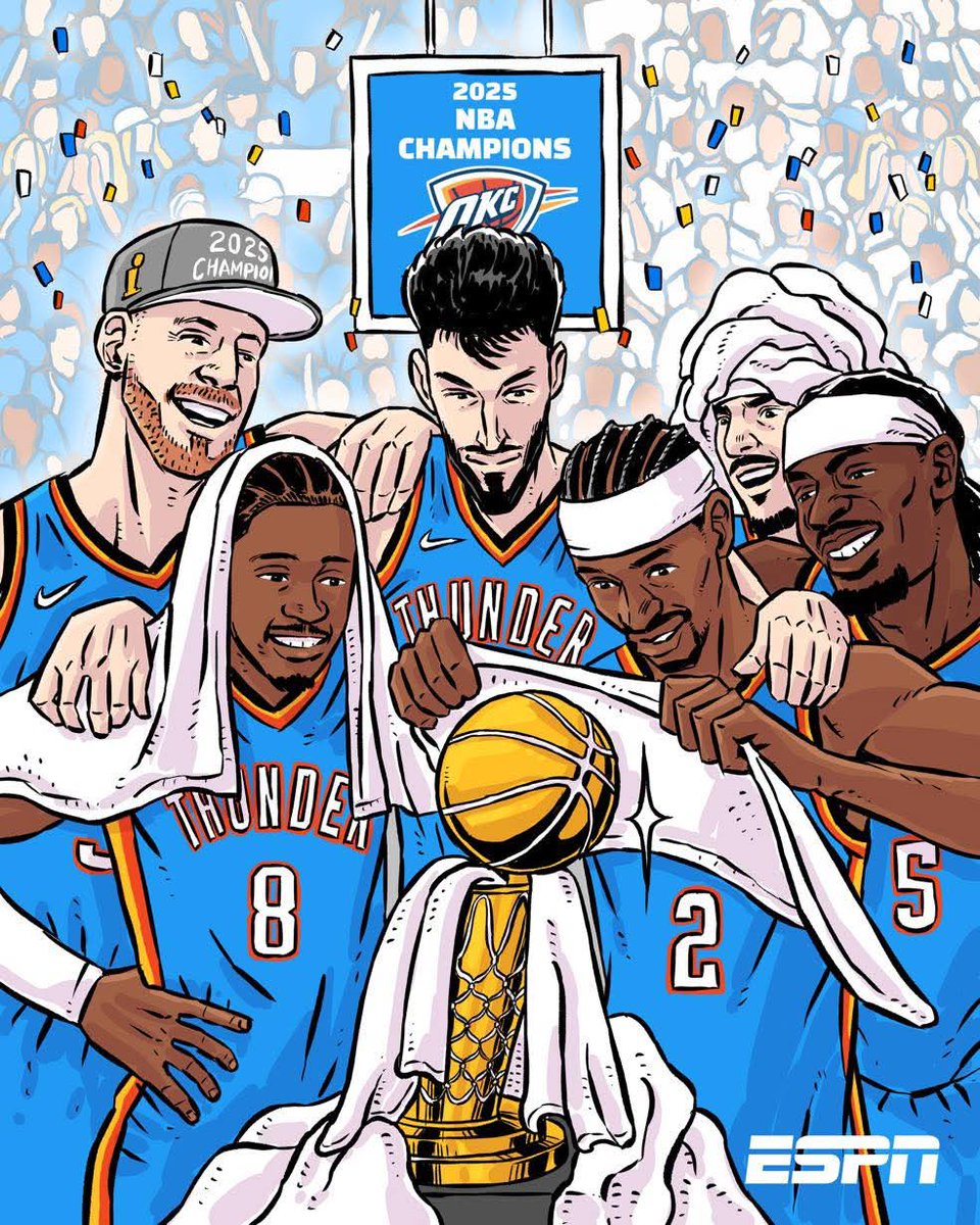 "The Heartthrob" Phillip Barnard (@heartthrobpb) on Twitter photo Congrats to the <a href="/Pacers/">Indiana Pacers</a> on a fantastic season. They gave us heart problems all series. But <a href="/okcthunder/">OKC THUNDER</a> survived, and its time to celebrate!!!
#ThunderUp Congrats to the <a href="/Pacers/">Indiana Pacers</a> on a fantastic season. They gave us heart problems all series. But <a href="/okcthunder/">OKC THUNDER</a> survived, and its time to celebrate!!!
#ThunderUp