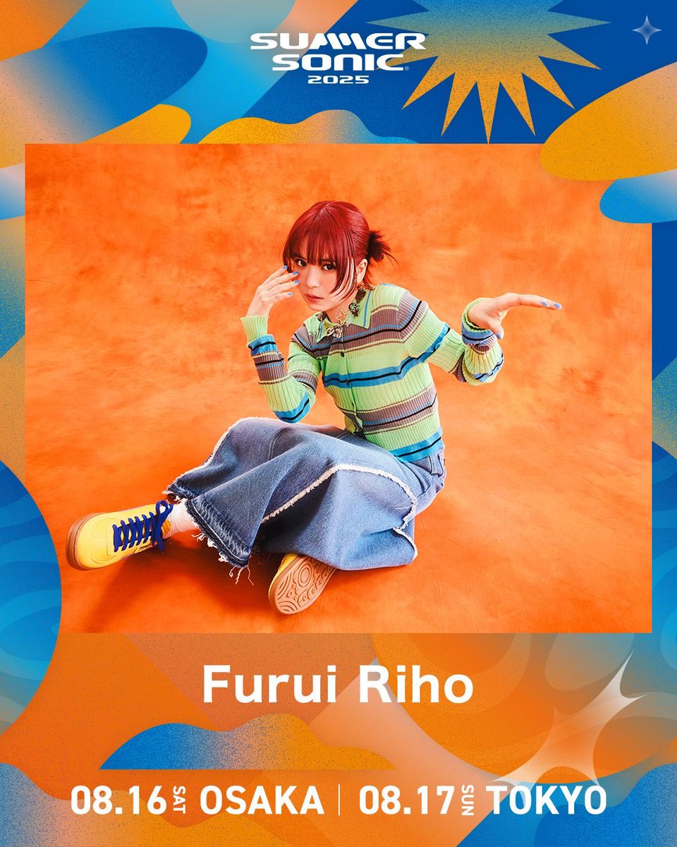 ▶︎▶︎▶︎News Furui Riho SUMMER SONIC 2025 🗓️8/16（土）大阪