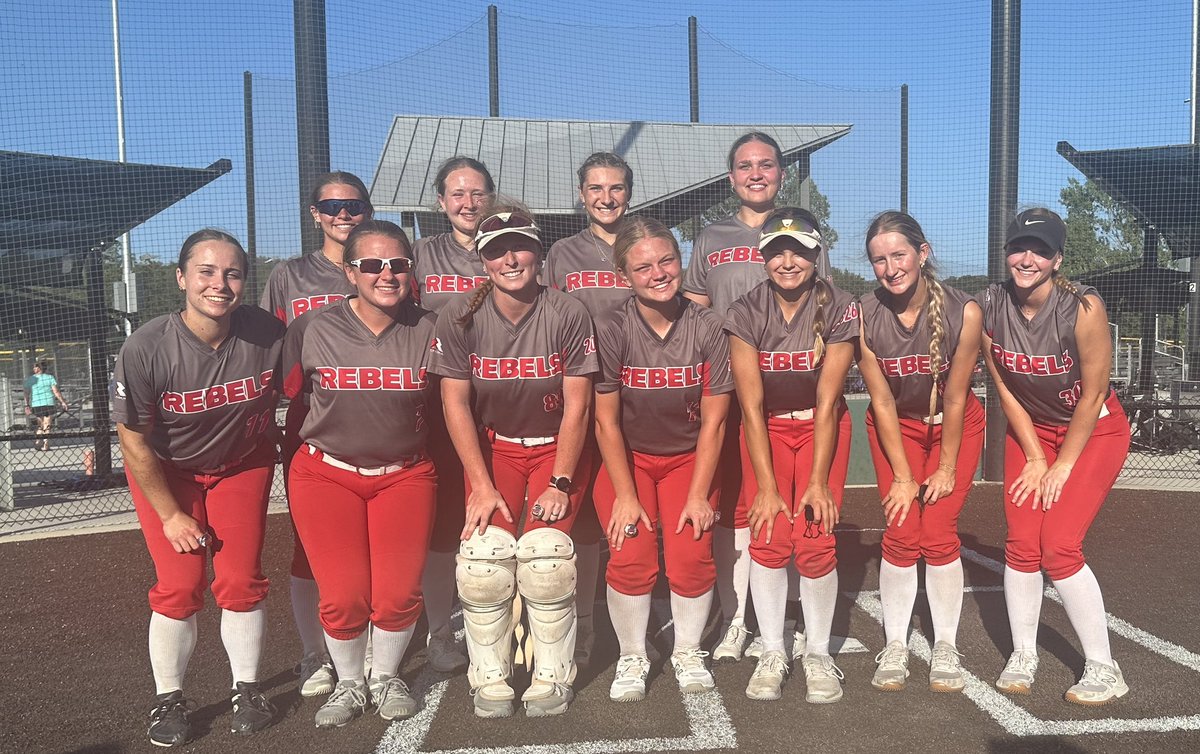 Great weekend for our ladies. USSSA State Championships 2nd Place! 
Finished 6-1, only loss coming in the Championship game. 

Good momentum going into Top Gun Air Capital next weekend.