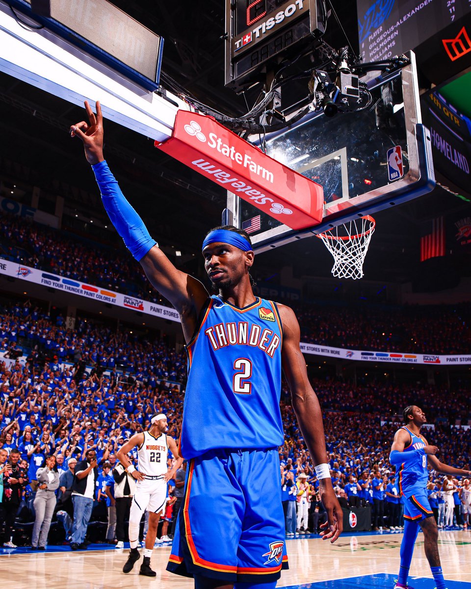 SHAI GILGEOUS-ALEXANDER IS THE NBA FINALS MVP!!!