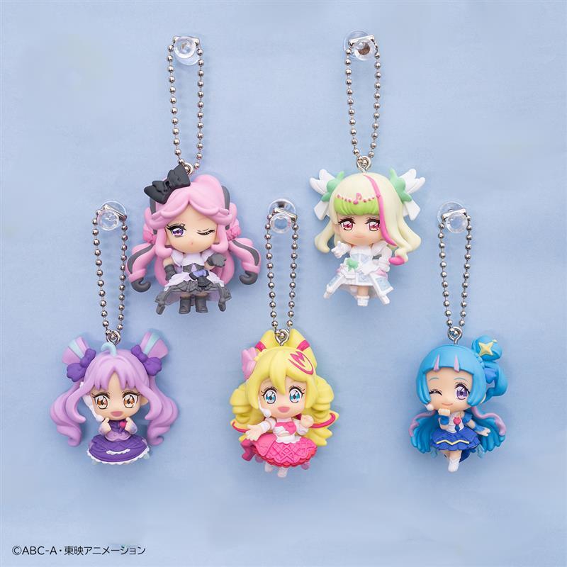 PrecureShokugan's tweet image. \✨6月23日発売✨/
「キミとアイドルプリキュア♪マスコット」のイメージカットを公開!
カバンにつけて可愛く持ち運べる食玩の人気シリーズです💕
お菓子売り場で探してね♪
bandai.co.jp/candy/products…
#プリキュア #precure #キミプリ #プリキュアマスコット