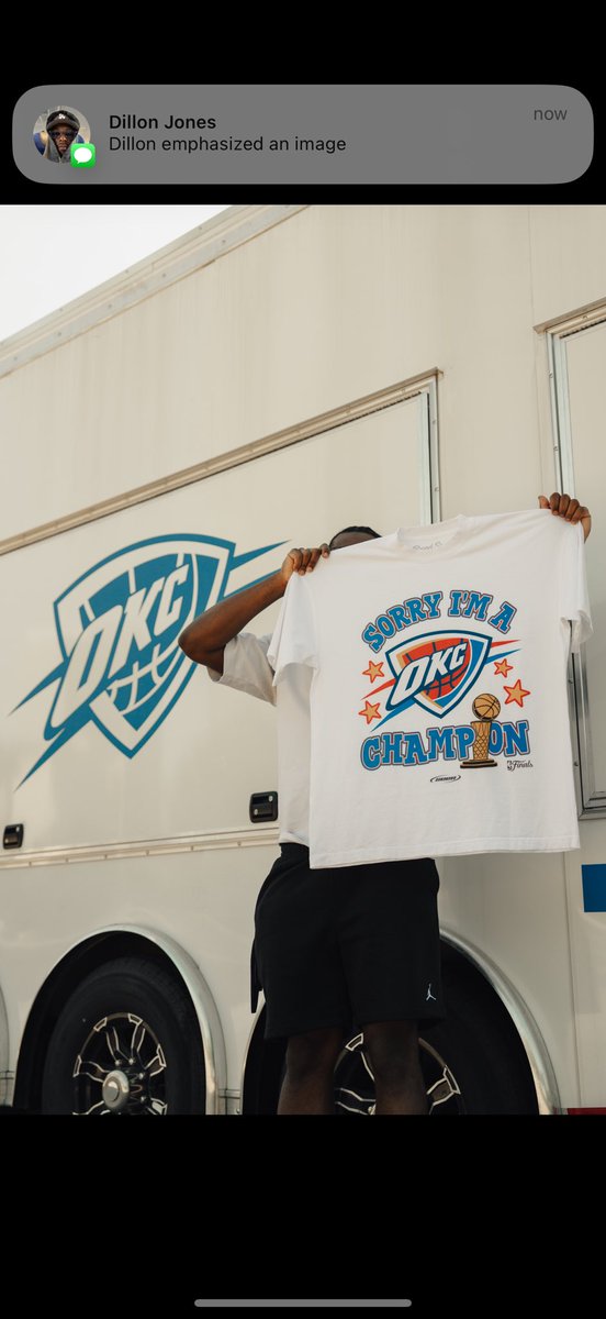Sorry I’m a Champion <a href="/okcthunder/">OKC THUNDER</a> thebrandseen.com