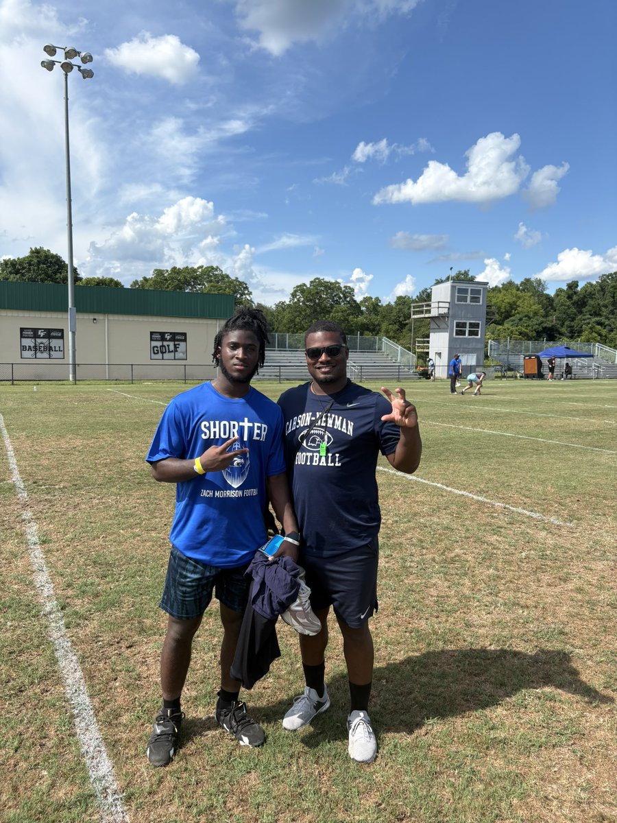 Had a amazing time at camp with <a href="/Shorter_FB/">Shorter Hawks Football</a> and <a href="/coachmorrison58/">Zach Morrison</a>. I’m grateful for the opportunity to get better and also receive some great coaching from <a href="/TimGlanton/">Coach Tim Glanton</a> and <a href="/coachmpatrick/">Michael Patrick</a>