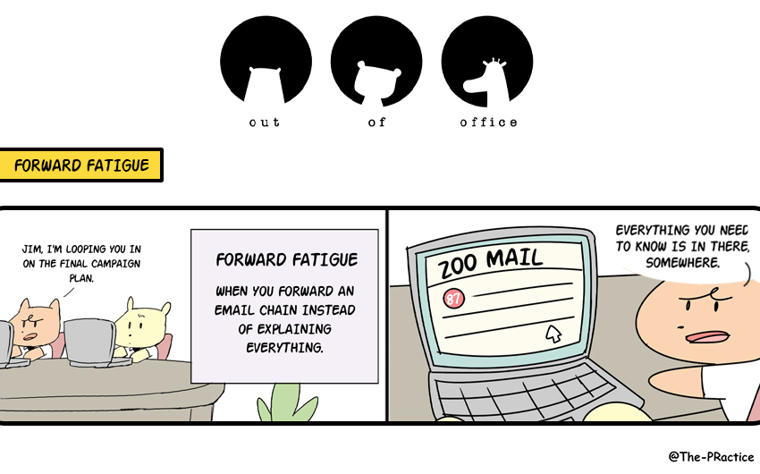Forward Fatigue... 
#OOO #Episode231 #lifeatwork #experiences #learning