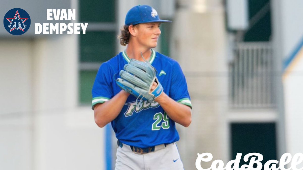 Evan Dempsey (<a href="/FGCU_Baseball/">FGCU Baseball ⚾️</a>) over 5 innings collected 5 strikeouts while allowing just 3 hits and 1 earned run for the <a href="/HarwichMariners/">Harwich Mariners</a>