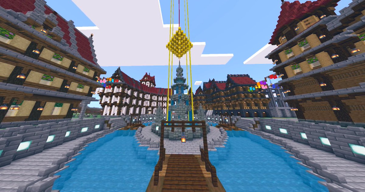 koucrafter's tweet photo. うちの建国ワールドでガスリンお迎えしました🥰

いざ進化させてみたら、動き遅すぎて笑った🤣

名前は『絹豆腐くん』と『木綿豆腐ちゃん』です

立入禁止のブリタニア美観地区を巡る気球おして働いてもらいます✌️ https://t.co/vxEGqMSV1t
