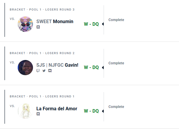 I went 3-2 in my first online bracket, no one does it like me 🔥