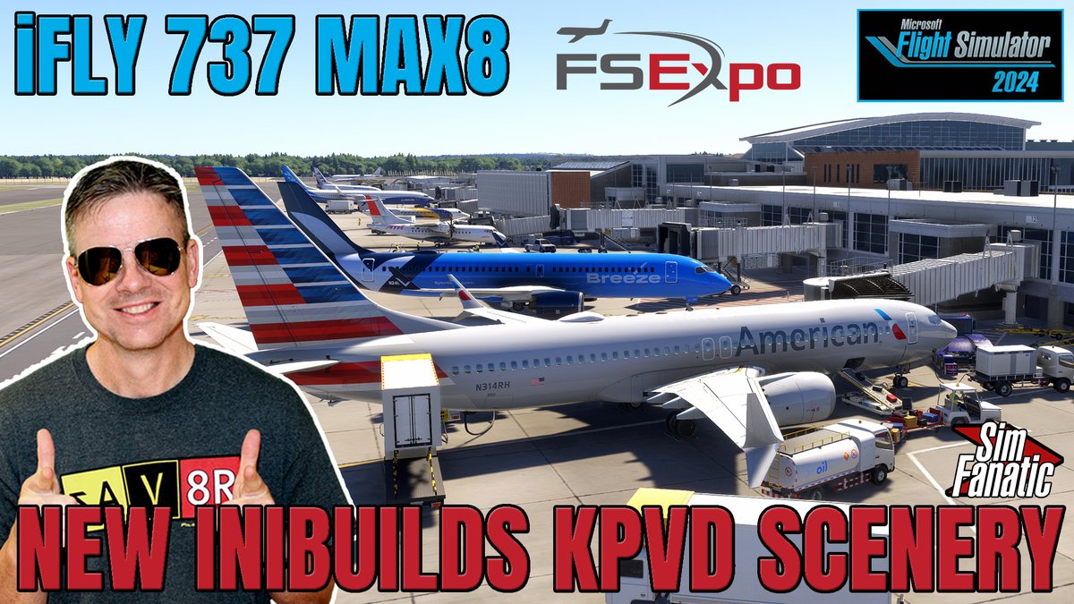 MSFS 2024 | Heading to FSExpo 2025! | New iniBuilds KPVD Scenery | iFly 737 MAX8 | KORD-KPVD #msfs2024 #flightsimexpo #winwing
youtube.com/watch?v=eYNva2…