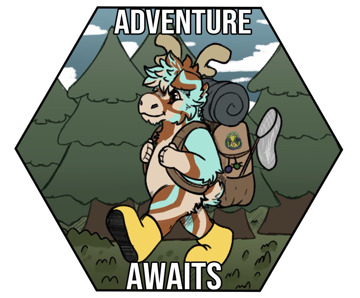 Yahoo!! If you catch me at ac this year I’ll be handing out stickers! Limited supply of this one :3