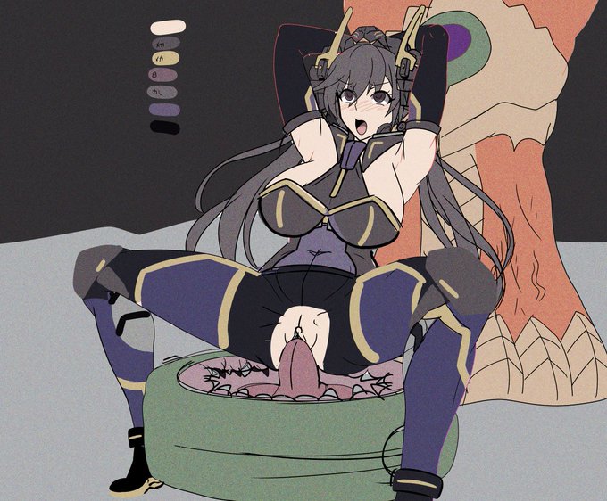 とりあえずザックリ方向性ラフ

触手生えたタイヤとセックスと変わらんぞ、これ
という事で竿に高さも欲しかったのでヤガンも 