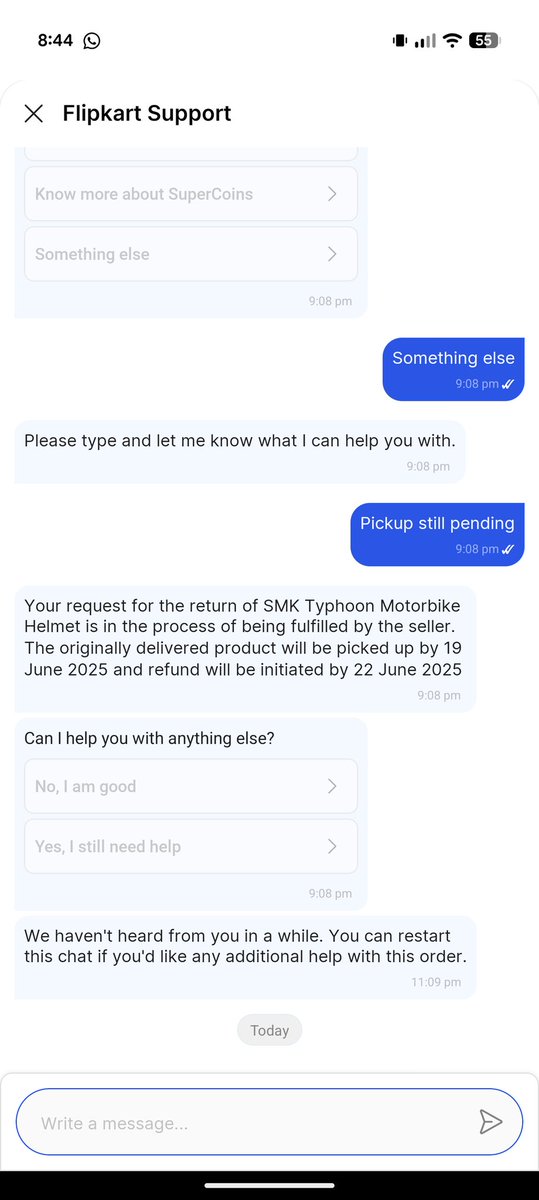 SanthoshDroid's tweet photo. @Flipkart @flipkartsupport 
This is very bad with such a company. Small things are much more complicated I had placed an order if I didn't want it's hard to return it nor to speak to the service support or customer care - Amazon is far ahead with customer service!! Do check this https://t.co/AvqStdwaSX