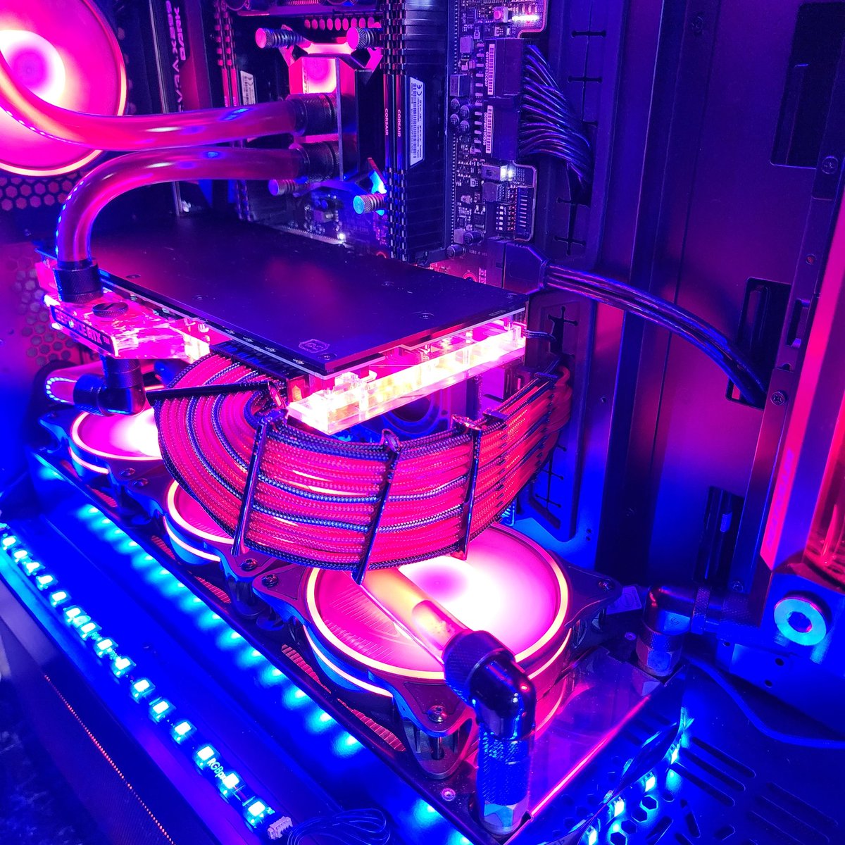 Took a crack at making my own cables to give Brony a break 😂 Thanks to Austin for these awesome cable combs from Formula mod!