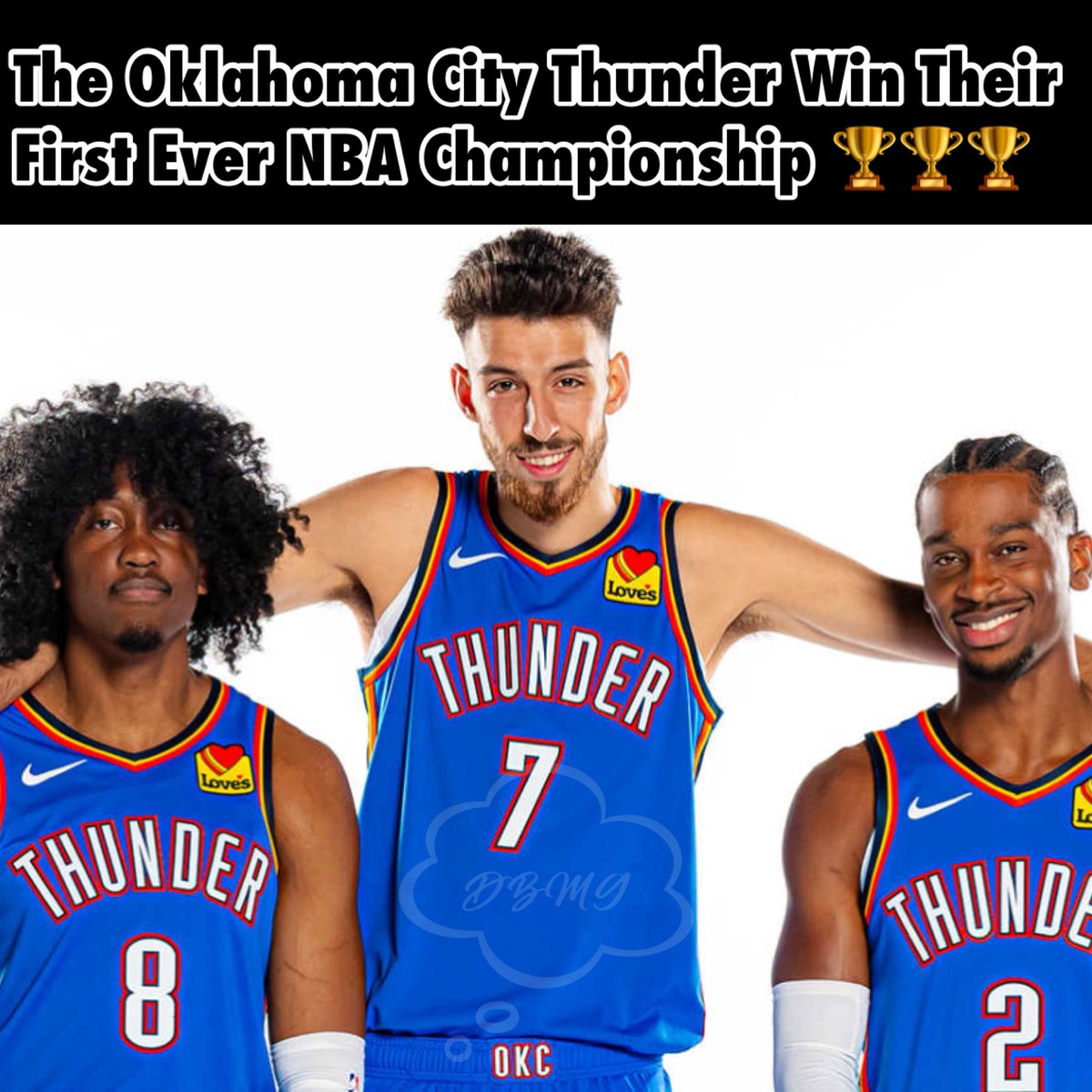 The #oklahomacitythunder win their first #nba championship 🏆🏆🏆 #media #dreambigmediagroup #sports #basketball #trending ( <a href="/okcthunder/">OKC THUNDER</a> )