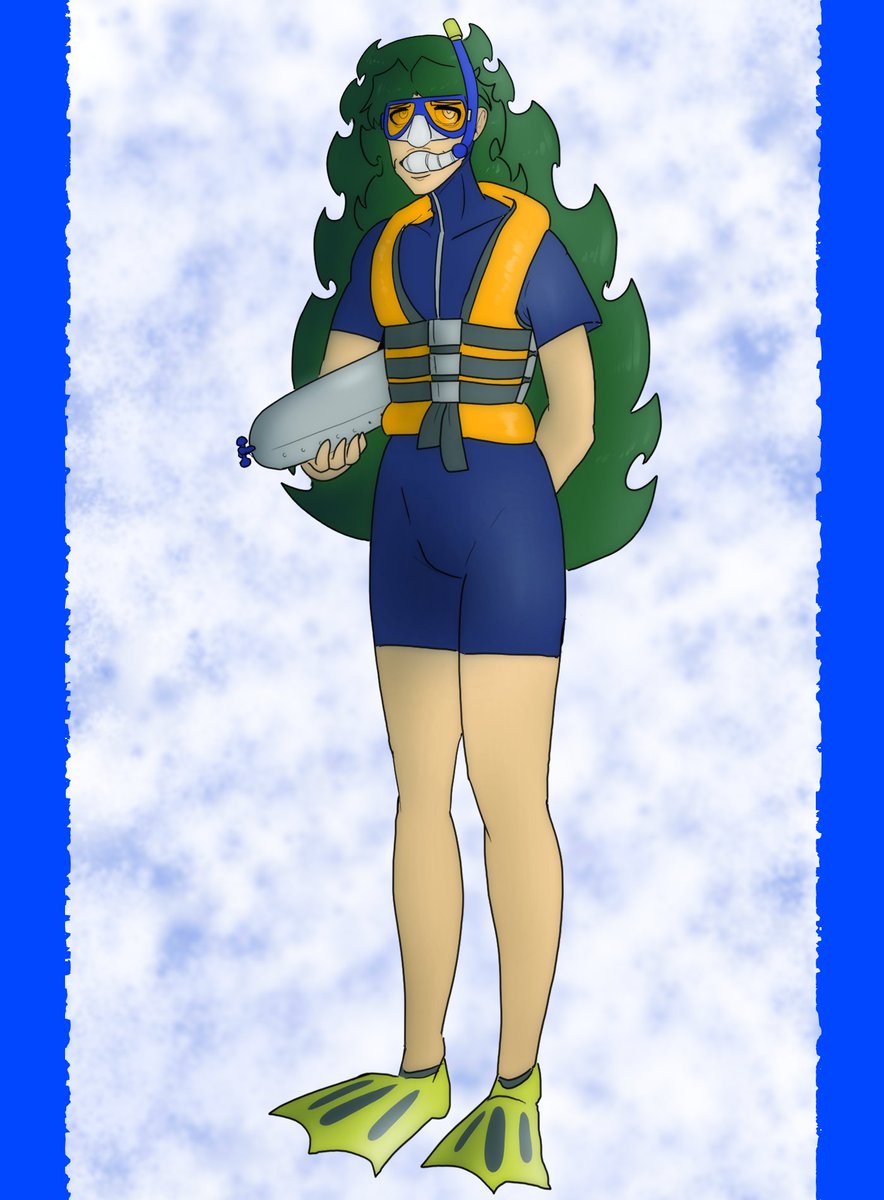 Eliza Lowkey and Charles D'Bunker from my Danganronpa: SINGLEFILE VN! Part 1 of Singlefile Summer! #fanganronpaS