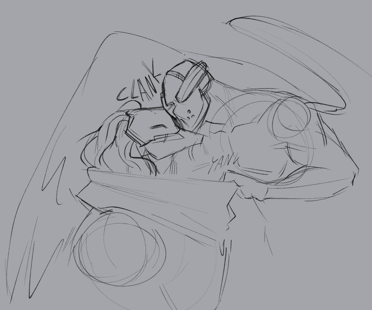 stoshasaurus1's tweet photo. and a really quick ramriel kiss before bed. https://t.co/Ltd2FIYn72