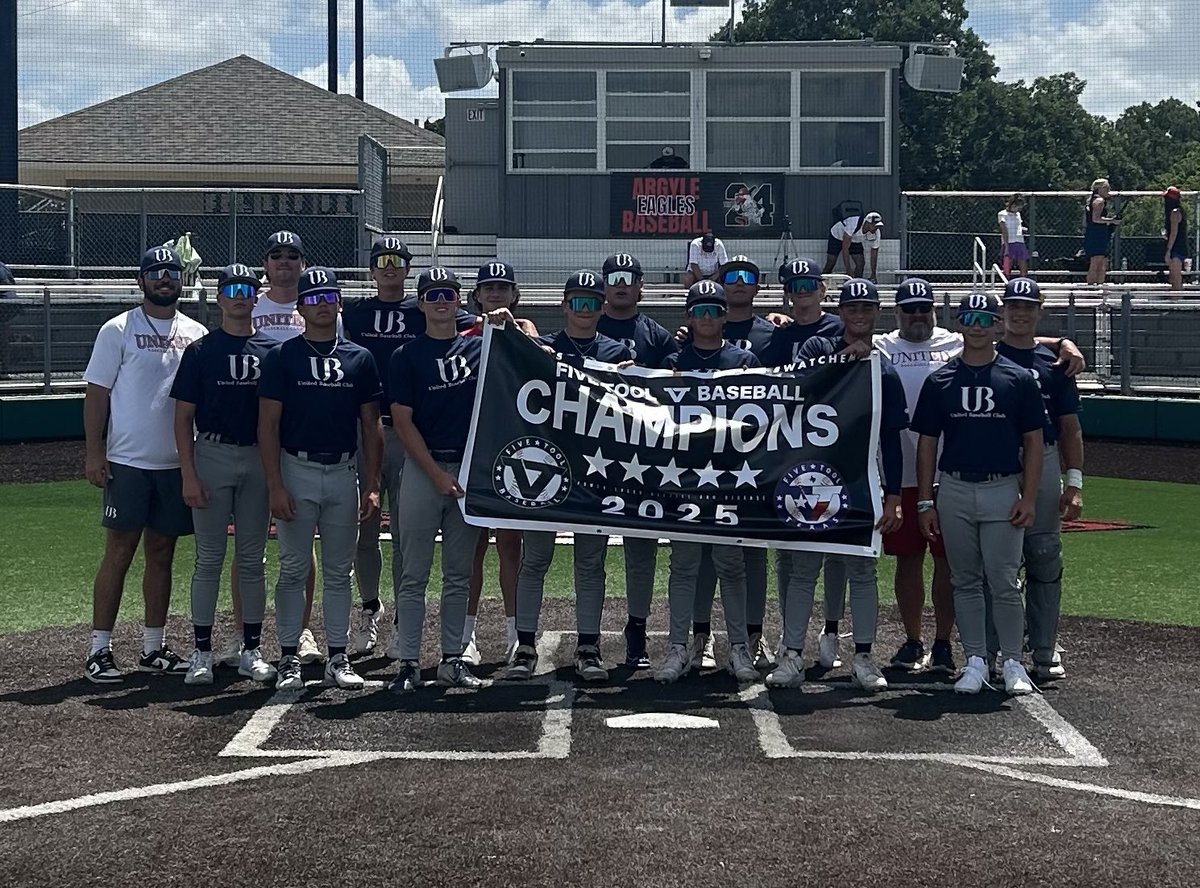 Five Tool Texas TCU State Champions!
United 15u Gavin does it again!