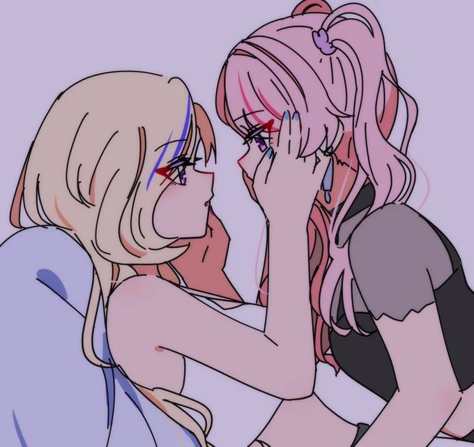 #てぇてぇLaska 湿度高いかも〜〜!!! V百合注意〜〜〜!!!