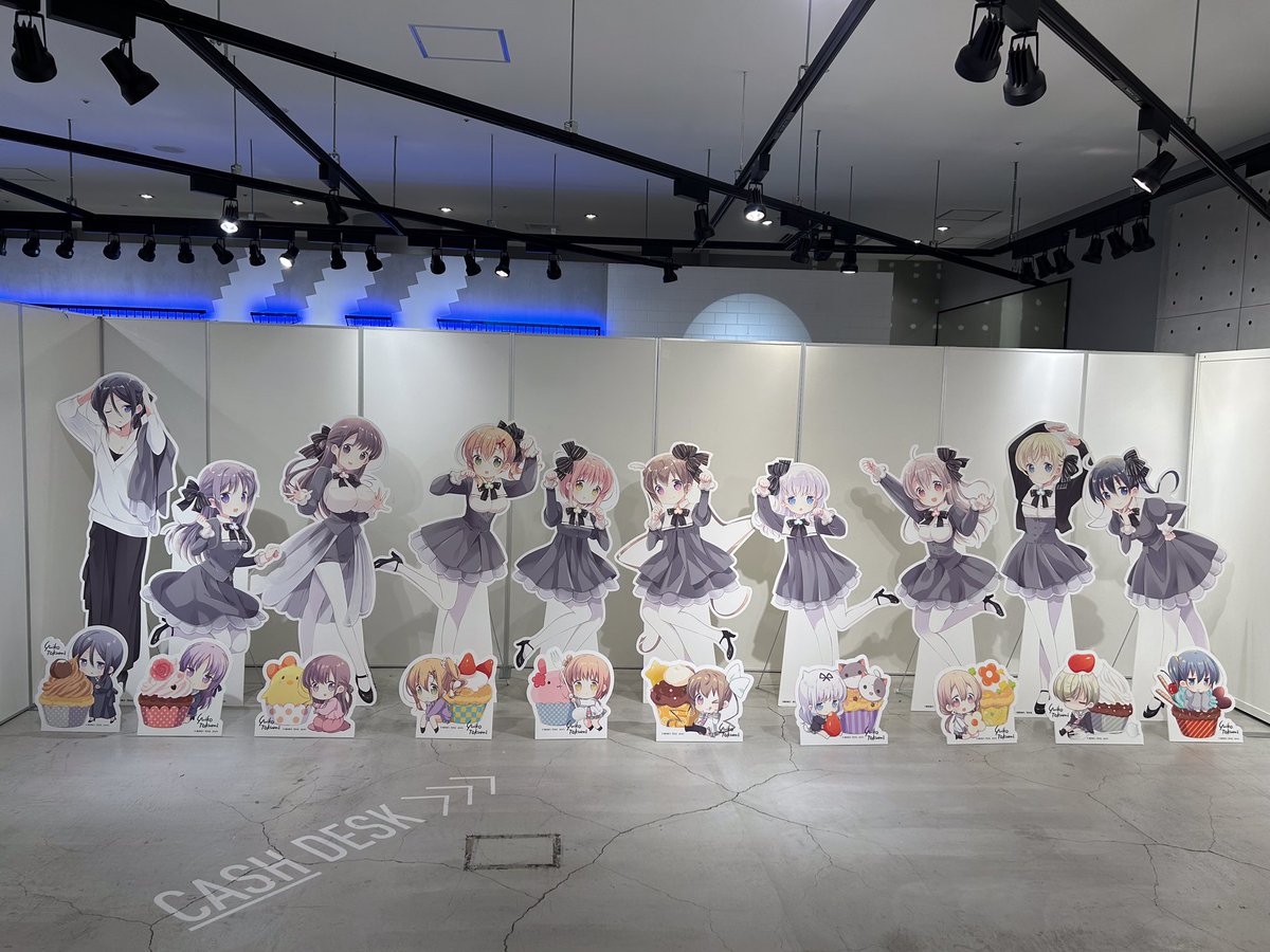スロウスタート大阪巡回展おおきに ! 本日も11:00~19:00(最終入場18:30
