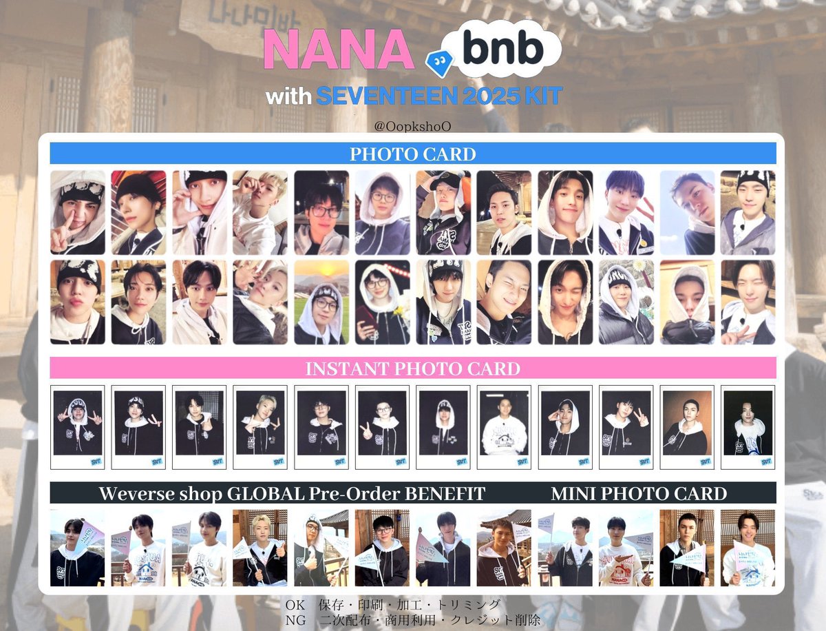 cleoverybns's tweet photo. ꒰ #cleovbentables ꒱

wts lfb svt ph 

🫧 nana bnb with seventeen kit tingi (secured)

⤷ hoshi, woozi, dk
     ₱165 ea per mem set

⤷ ob + welcome card + film book
     ₱250

☆ dop: ₱80 nrdp per mem set &amp; other inclusions (07/05); rem bal once onhand https://t.co/EbIOscVcqc