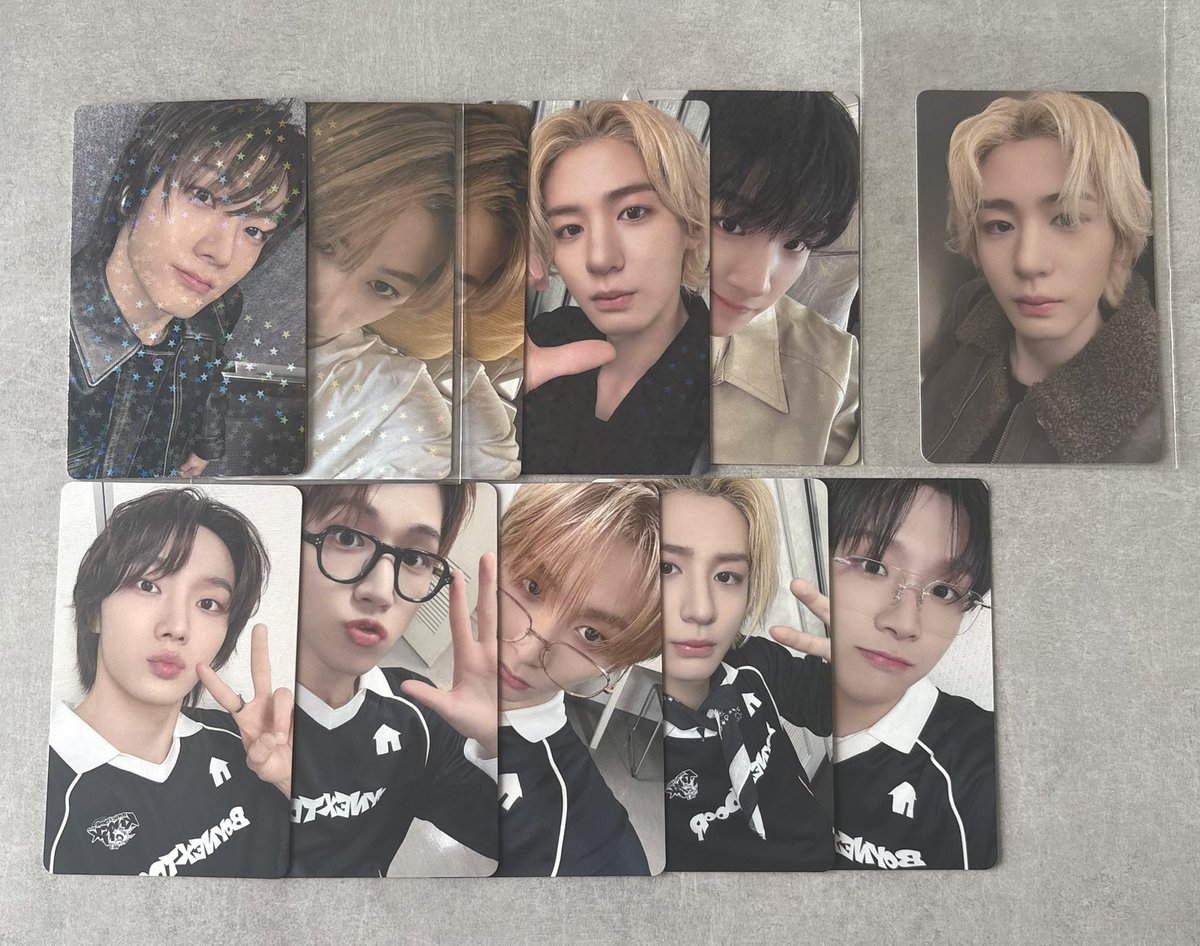 BOYNEXTDOOR ボネクド トレカ チェキ 缶バッジ ガチャ アンコン 交換

【求】同異種ジェヒョン(過去含なんでも)
【譲】 ソンホ リウ ジェヒョン テサン イハン ウナク

6/28.30会場付近手渡し／都内手渡し> 郵送

お心当たりある方お気軽にお声がけください🌟
#BOYNEXTDOOR交換 #ボネクド交換

↓続