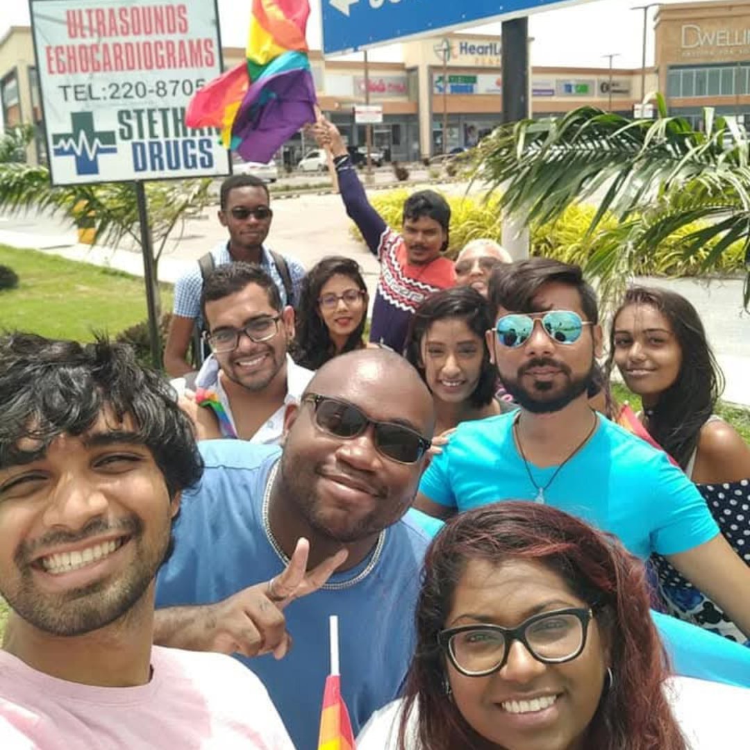 slftt's tweet image. Inclement weather delayed our Pride flag raising but we reflect on past moments when they waved as emblems of visibility &amp;amp; hope. This year&apos;s #TTPrideMonth theme, “𝐋𝐨𝐯𝐞 𝐢𝐬 𝐭𝐡𝐞 𝐋𝐚𝐧𝐠𝐮𝐚𝐠𝐞” is a reminder that love is louder than hate and intolerance. 🏳️‍🌈🏳️‍⚧️ 

#SLFTT