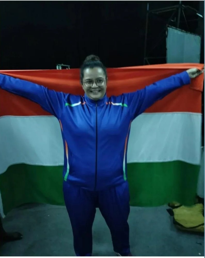 Bharat Ki Beti 🇮🇳 #viral #sports #proudIndia #ViralPhoto #bharatkagaurav
