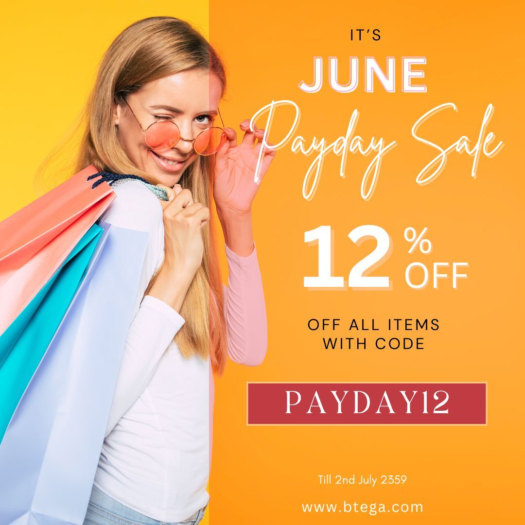 💥 JUNE PAYDAY SALE 💥
Use code PAYDAY12 to get 12% OFF STOREWIDE at BTEGA!
🛍️ Perfumes, skincare &amp; more
🗓️ Till 2 July only!
Shop now → bit.ly/3anureJ

#PaydaySale #SingaporeDeals #MalaysiaBeauty #BTEGA #12PercentOff #Skincare #Perfume