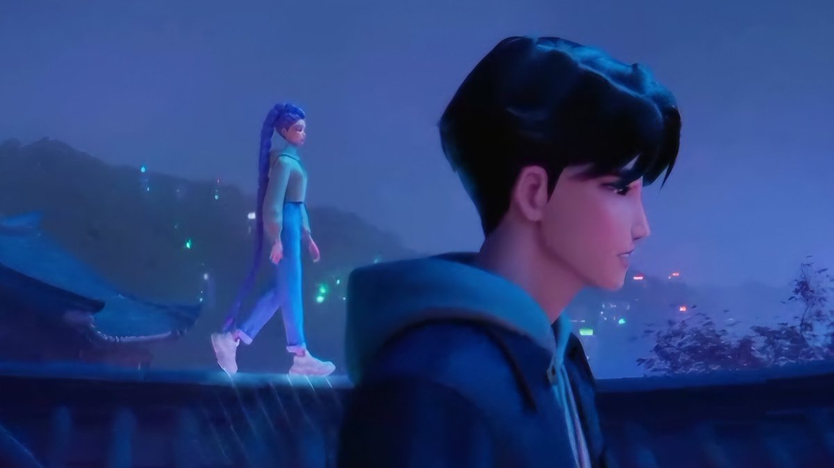 tharukaa_'s tweet photo. I don't trust it, but I want to
I keep coming back to

Why does it feel right every time I let you in?
Why does it feel like I can tell you anything?
We can't fix it if we never face it
What if we find a way to escape it?

We could be free... 🥀✨️🥺
#KPOPDEMONHUNTERS https://t.co/dxjMcdR3Ti