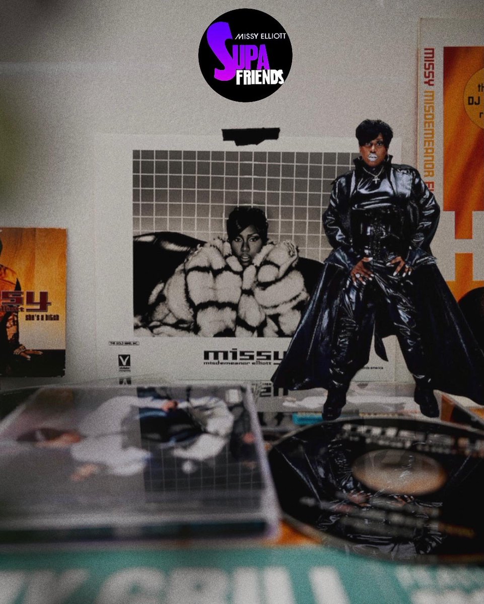 RY8N8VERY's tweet image. Happy 26th bday to @MissyElliott #DaRealWorld ft. @Timbaland @aaliyah @Eminem @BigBoi @Ladynicolewray @Beyonce @TheRealEve @LilKim @sosobrat @THELILMOSHOW and many more 🪅🪩🫶🏾🌎

What is your favo track?

#MissyElliott #Timbaland #SUPAFRIENDS