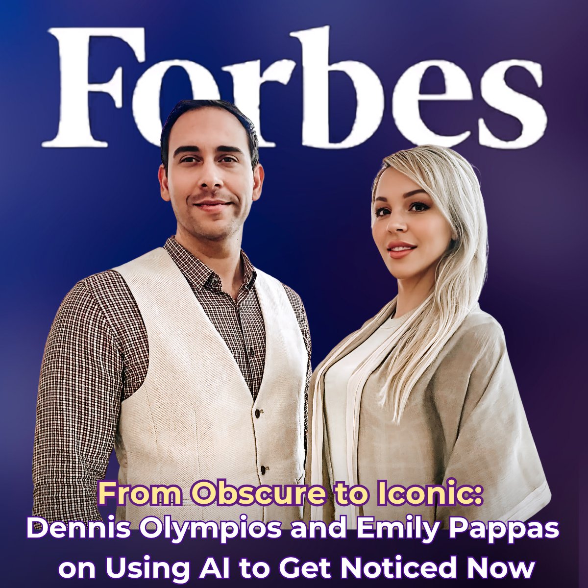 📰 Honoured. Grateful. Ready to shake things up.

What started with one simple belief—real thought leadership isn’t about how much you talk, it’s about the level of impact your words have on others—just landed on the pages of Forbes.

Thanks to Forbes and Todd Nordstrom for