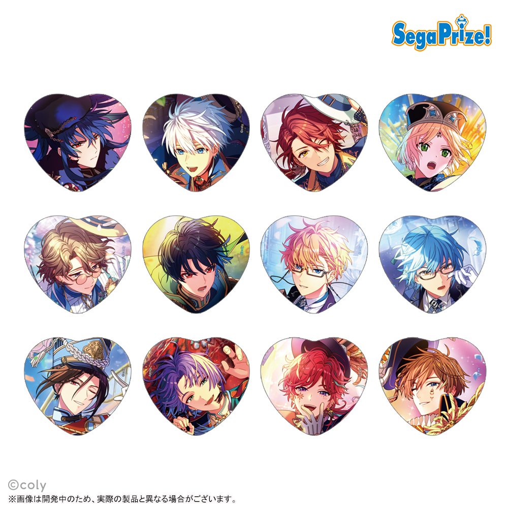 2025年11月登場予定 魔法使いの約束 ハート型缶バッジ Vol.1/Vol.2