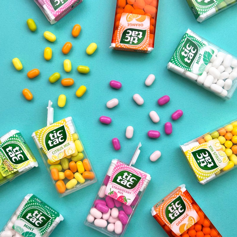 tic-tacさん専用です✨ 世界中で愛されているカラフルなタブレット「Tic Tac」がラインアップ