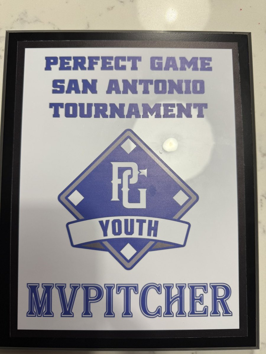 PG MVP pitcher of  the Tournament! <a href="/Texas_PG/">Perfect Game Texas</a>  🙏 <a href="/TribeBaseball/">South Texas Tribe</a> <a href="/ackerbaseball/">Garrett Acker</a> <a href="/_seanarnold15/">Sean Arnold</a> <a href="/ChargerBSB/">Champion Charger Baseball</a> 

Hard work goes along way! Never give up! Work harder when you think you are down! Work through allll The ups and the downs !!!! Don’t let people tell you you’re not good