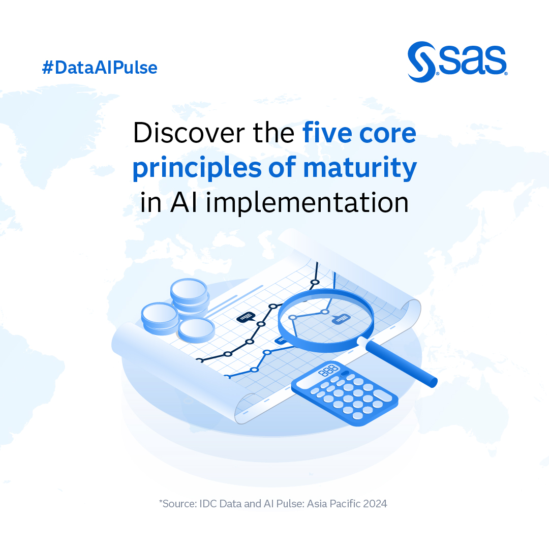 Building #AI maturity requires more than technology—it demands data governance, ModelOps practices, and trustworthy AI principles. Explore how leading organisations are mastering all three in our new Asia Pacific AI report. 2.sas.com/6018NNoKA #DataAIPulse