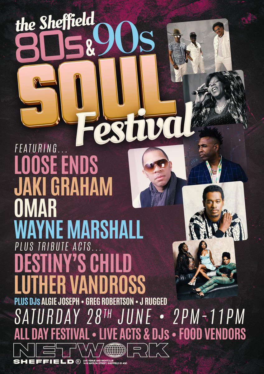 Sheffield Soul Festival #GoodLineup #GoodEvent #SoulMusic