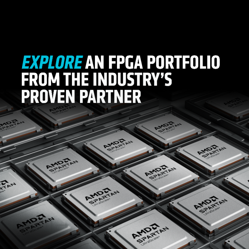AMDembedded's tweet photo. AMD Spartan UltraScale+ FPGAs are in production! The SU10P, SU25P, and SU35P devices bring high I/O, low power, and state-of-the-art security to the AMD Cost-Optimized Portfolio. Download the free AMD Vivado Standard Edition and get started today! https://t.co/1K4NTNnvXL
