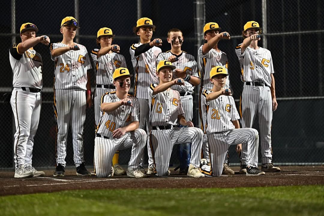 2029 Canes Great Lakes Gold 14U wins championship 10-8 over Landsharks Black 14u! Tripp Sinders led with 2 RBIs, going 2-for-3. Canes surged with a 5-run 7th, holding off a late Landsharks rally. Keegan Filley earned the win in relief. #CanesChampions l