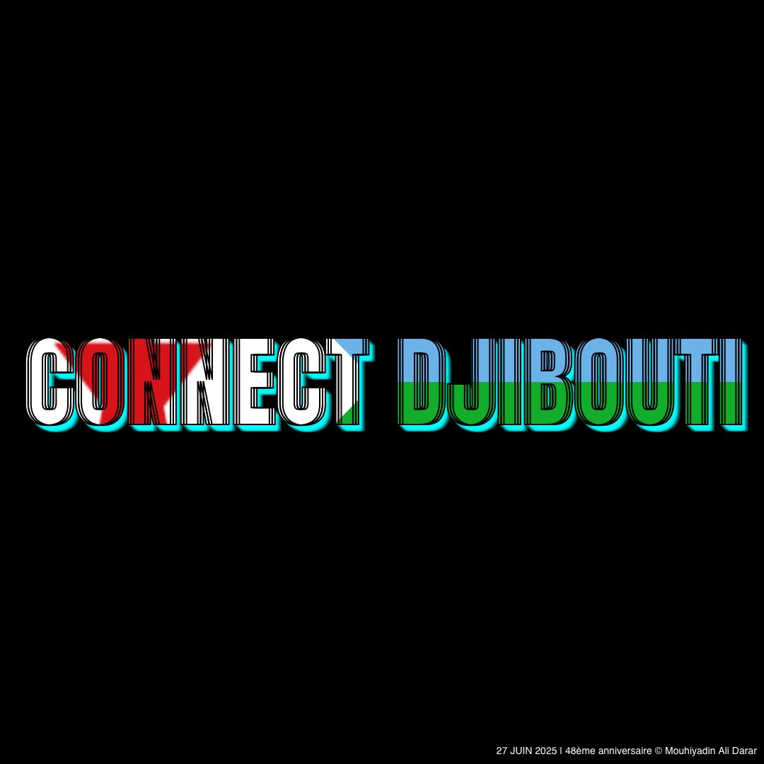 ConnectDjibouti's tweet image. Découvrez notre surprise pour le 48ème anniversaire de notre pays !
Transformez vos noms et vos photos à la couleur du Drapeau 🇩🇯🇩🇯🇩🇯🇩🇯
27juin.connectdjibouti.org