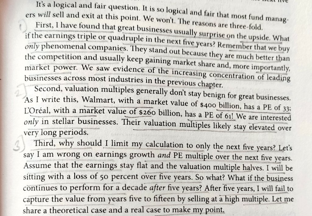 BaluGorade's tweet photo. Nalanda capital: Once they pick the robust business at fair price, they never sell. Read their rational behind this strategy.👇 https://t.co/QPlKKtWQLb